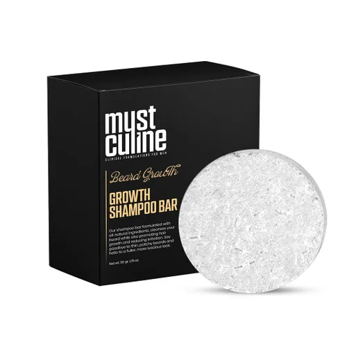 Vista 9 de Barra de champú para barba, limpia tu barba con efecto de crecimiento y pérdida de cabello, barra de champú para crecimiento del cabello