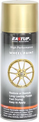 Vista 29 de EASTUP Pintura en aerosol de esmalte acrílico metálico de imitación de plata premium para ruedas - Acabado brillante, alta durabilidad, resistente