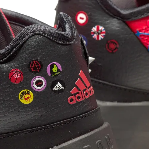 Vista 7 de adidas Zapatos de baloncesto unisex para niños