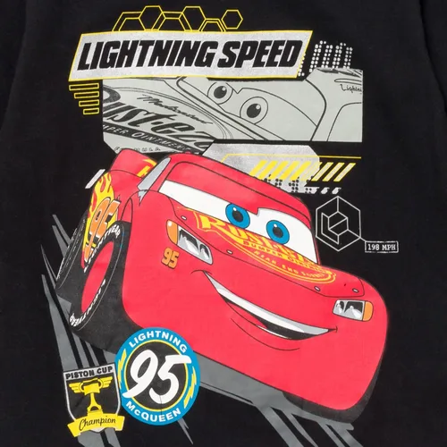 Vista 5 de Disney Toy Story Cars - Paquete de 2 camisetas de manga larga con diseño de Mickey Mouse, tamaño infantil a niño grande (12 meses - 18-20)