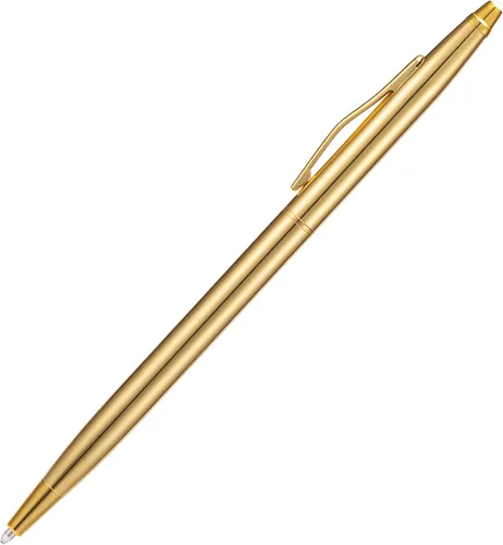 Vista 2 de Wikult 6 piezas de bolígrafos de metal fino dorado, punta media de 1mm, tinta negra de escritura suave, para negocios, oficina, profesor