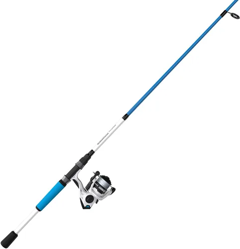 Vista 11 de Zebco Roam - Combo de carrete giratorio y caña de pescar, caña de fibra de vidrio de 6 pies, mango Split ComfortGrip, pomo de mango Soft-Touch