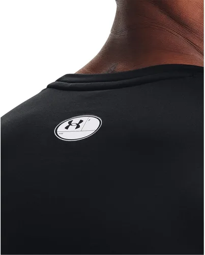Vista 4 de Under Armour ColdGear - Camiseta ajustada de cuello redondo para hombre