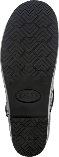 Vista 7 de BJORK Swedish Comfort - Zuecos de cuero para mujer, con estampado profesional
