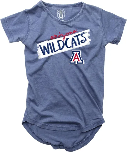 Vista 62 de Wes and Willy NCAA - Camiseta Burnout para niñas S/S