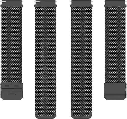 Vista 6 de FitTurn Correa delgada compatible con Cubitt CT2/CT2S SmartWatch, correa de reloj ajustable de malla de acero inoxidable, correa de repuesto