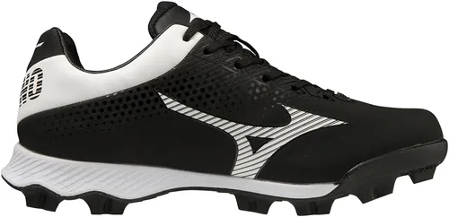 Vista 3 de Mizuno Girl's Wave Finch Lightrevo Jr. Molded Softball Shoe