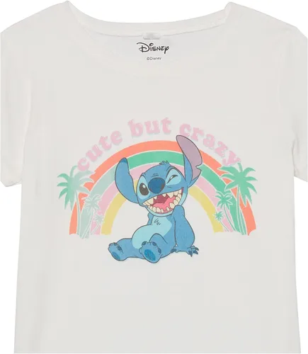 Vista 2 de Disney Girl's Kawaii Stitch T-Shirt