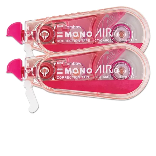 Vista 2 de Tombow Cinta correctora de aire MONO 68695. Cinta de corrección fácil de usar para correcciones instantáneas