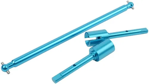 Vista 3 de Conjunto de eje y junta de hélice de aluminio para Tamiya TT-02 TT-02B 54501. 54502.
