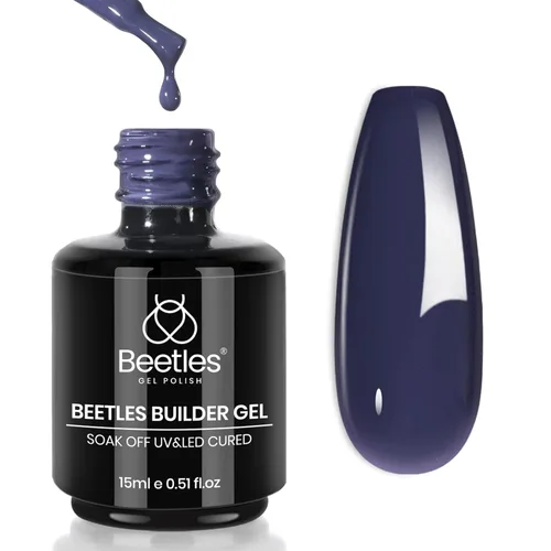 Vista 11 de Beetles - Gel constructor para uñas, 8 en 1, 0.51 onzas líquidas, gel de construcción transparente for Strengthening, Thickening & Building