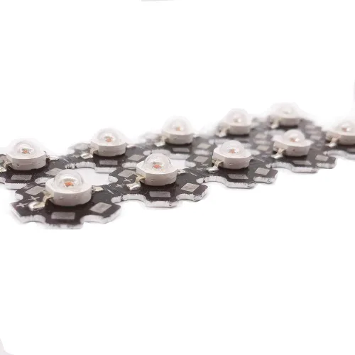 Vista 9 de 10 piezas de alta potencia Led chip 3W SMD COB COB componentes diodo en 0.787 in PCB base (10pcs 3W blanco natural en PCB)