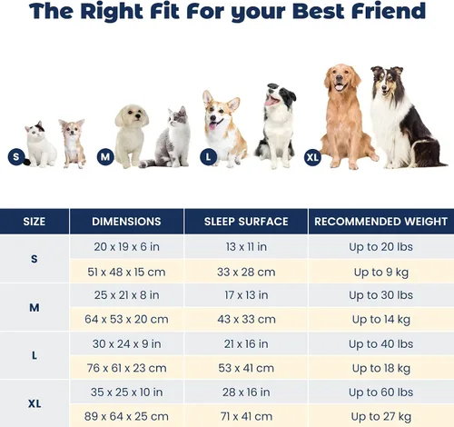 Vista 6 de Miguel Cama extraíble lavable para perros medianos, fácil de limpiar, cama rectangular para mascotas para gatos grandes con funda de cremallera
