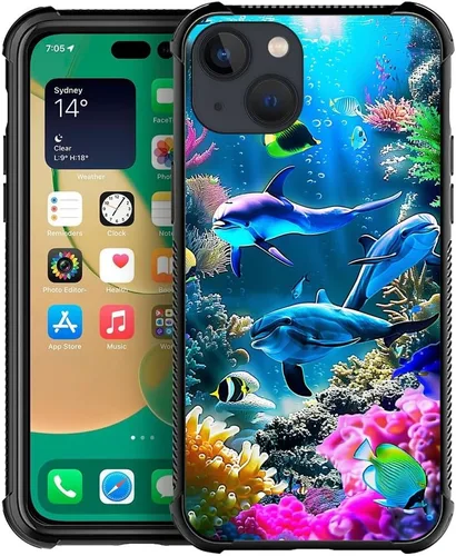 Vista 23 de CARLOCA Funda compatible con iPhone 14 Pro, diseño gráfico de identidad de American Horror Story, a prueba de golpes, antiarañazos, para iPhone 14