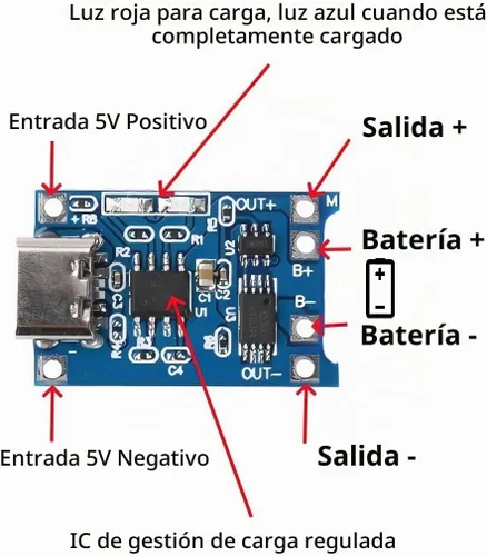 Vista 2 de Mini amplificador DIY Kit de 2.0 canales 2X5W Módulo amplificador de potencia DC 5V PAM8403 Amplificador añadir TP4056 módulo de carga y altavoz AMP