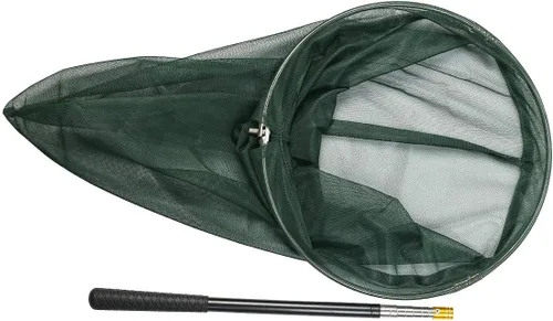 Vista 4 de RESTCLOUD Red profesional para insectos y mariposas con anillo de 14 pulgadas, profundidad neta de 26 pulgadas, mango telescópico de 59 pulgadas que
