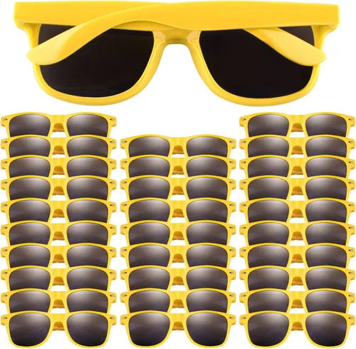 Vista 8 de FEPITO Gafas de sol de fiesta para niños a granel para suministros de fiesta de cumpleaños