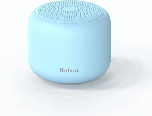 Vista 15 de Bobtot Altavoces Bluetooth portátiles con correa mini habla, negro