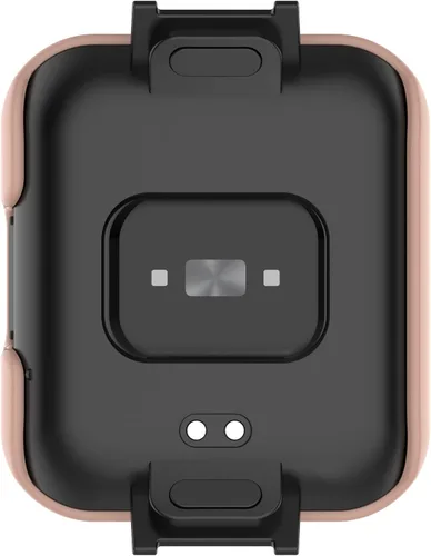 Vista 4 de Senter - Funda protectora de pantalla de vidrio templado integrado compatible con Redmi Watch 2 lite, carcasa rígida de policarbonato ultrafina