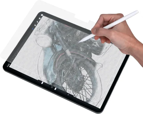 Vista 13 de Protector de pantalla con textura de papel para iPad Mini 4/5 2019, 7.9 pulgadas, antirreflejos, mate, fabricado en Japón, compatible con Apple
