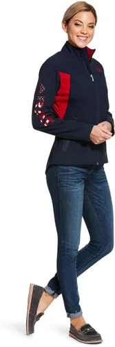 Vista 22 de Ariat Chaqueta Softshell para mujer New Team Negro