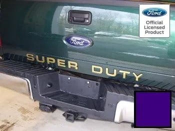 Vista 35 de 2008-2016 Insertos de letras para portón trasero (calcomanías delgadas) de reemplazo para Ford F250 F350 F450 Super Duty (2008-2016) Bandera