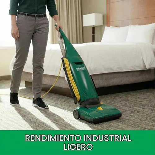 Vista 2 de Bissell BigGreen Commercial PowerForce con bolsa, ligera, vertical, industrial, aspiradora, BGU1451T