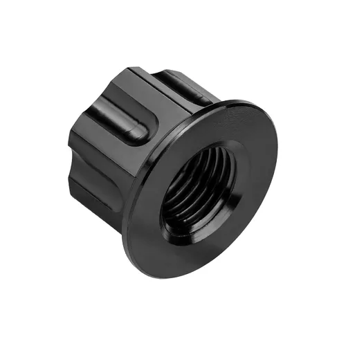 Vista 6 de Tuerca de perno de brida de titanio M6 M8 M10 M12 M14 M16 para bicicleta, motocicleta, eje trasero de automóvil, accesorios de modificación
