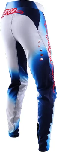 Vista 2 de Troy Lee Designs Sprint Ultra Lucid Pantalón Blanco Azul talla 30