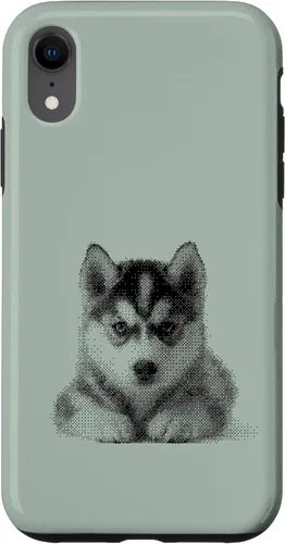 Vista 23 de Chic Husky Puppy for Dog Mom and Paw Parents Case for iPhone 15