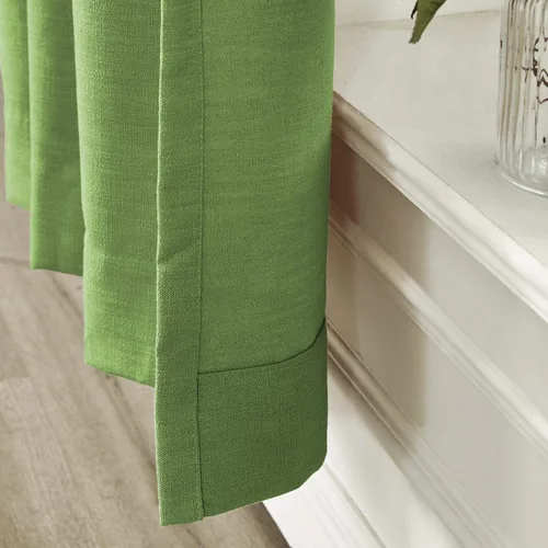 Vista 149 de Frelement Cortinas plisadas de lino de algodón de 100 pulgadas de ancho y 102 pulgadas de largo, cortinas con reducción de ruido para sala