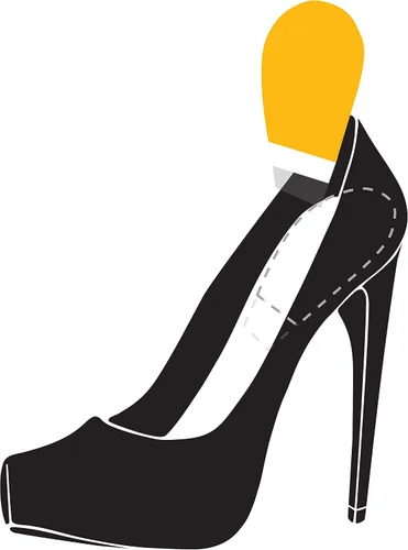 Vista 4 de Sticky Shoes Cinta adhesiva de doble cara para zapatos, bodas, eventos especiales, uso diario, cinta antideslizante para tacones y zapatos planos