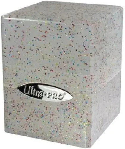 Vista 6 de Ultra Pro - Caja de barajas satinada cúbica - Blanco ártico