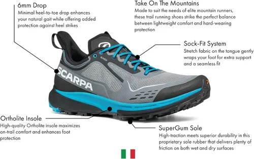 Vista 2 de SCARPA Golden Gate Kima RT - Zapatillas de senderismo y trail running para hombre