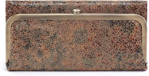 Vista 4 de HOBO Rachel Billetera de triple pliegue Autumn sky