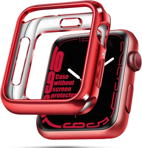 Vista 43 de top4cus - Funda ecológica protectora, de TPU suave y flexible, compatible con iWatch Series 5, Series 4, Series 3, Series 2 y Series 1 Negro