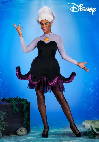 Vista 2 de Disfraz prémium de Úrsula de Disney para adulto