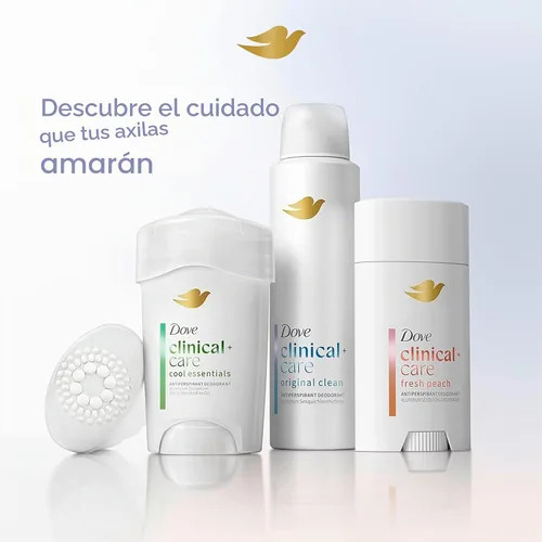 Vista 7 de Dove Clinical + Care Cool Essentials - Barra antitranspirante, 2.6 onzas
