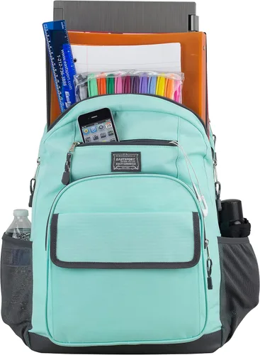 Vista 5 de Eastsport Mochila deportiva multifuncional de gran tamaño para la escuela viajes al aire libre Carnaval Menta