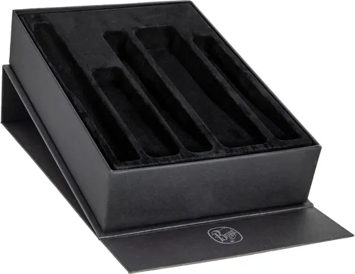 Vista 3 de Broggi Canto - Juego de cubiertos de acero inoxidable de 20 piezas, servicio para 4, incluye caja de almacenamiento/regalo
