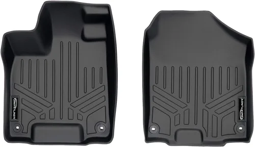 Vista 28 de SMARTLINER Juego de alfombrillas de piso de ajuste personalizado de 3 filas para Honda Pilot 2009-2015
