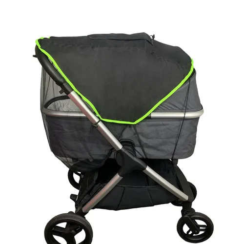 Vista 3 de Ezkindheit Parasol universal y protector contra mosquitos para cochecitos - Accesorios para cochecito de bebé - Accesorio de cubierta opaca y visera