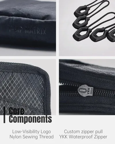 Vista 6 de Carteras para hombre, cartera portátil para tarjetas para hombres, cartera pequeña y exquisita con llavero, monedero para hombres y mujeres