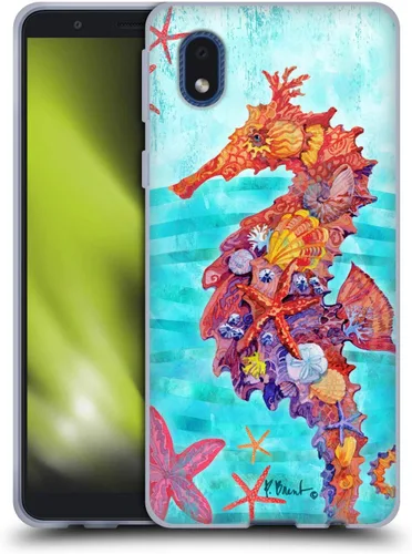 Vista 19 de Head Case Designs Officially Licensed Paul Brent Agate Mermaid Coastal Gel Case [Military Grade Protection] Compatible with Samsung Galaxy A01 Core