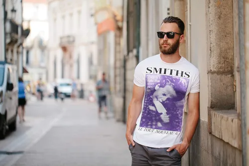 Vista 3 de The Smiths Classic Rock Band - Camiseta para hombre