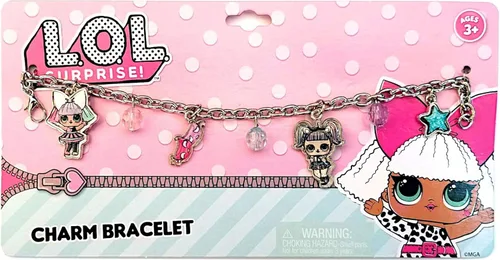 Vista 2 de L.O.L. Surprise! Pulsera con dijes, Rosado