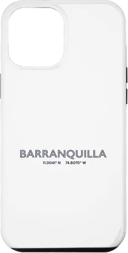 Vista 26 de Colombia City Coordinates - Barranquilla Case for iPhone 16