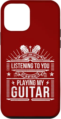 Vista 12 de iPhone 11 Guitarist Not Listening - In My Head I'm Playing - Funda para guitarra