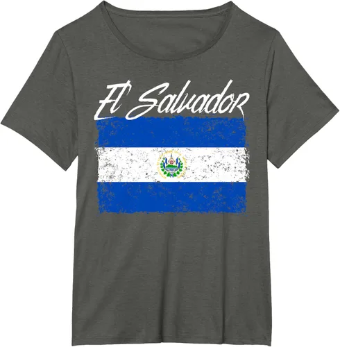 Vista 66 de Camiseta Salvadoreña Bandera El Salvador