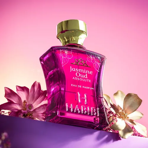 Vista 5 de Jasmine Oud Absolute - Perfume árabe para mujer - 2.5 oz (75ML) Fragancias de larga duración para mujer, aroma floral amaderado con notas de cuero